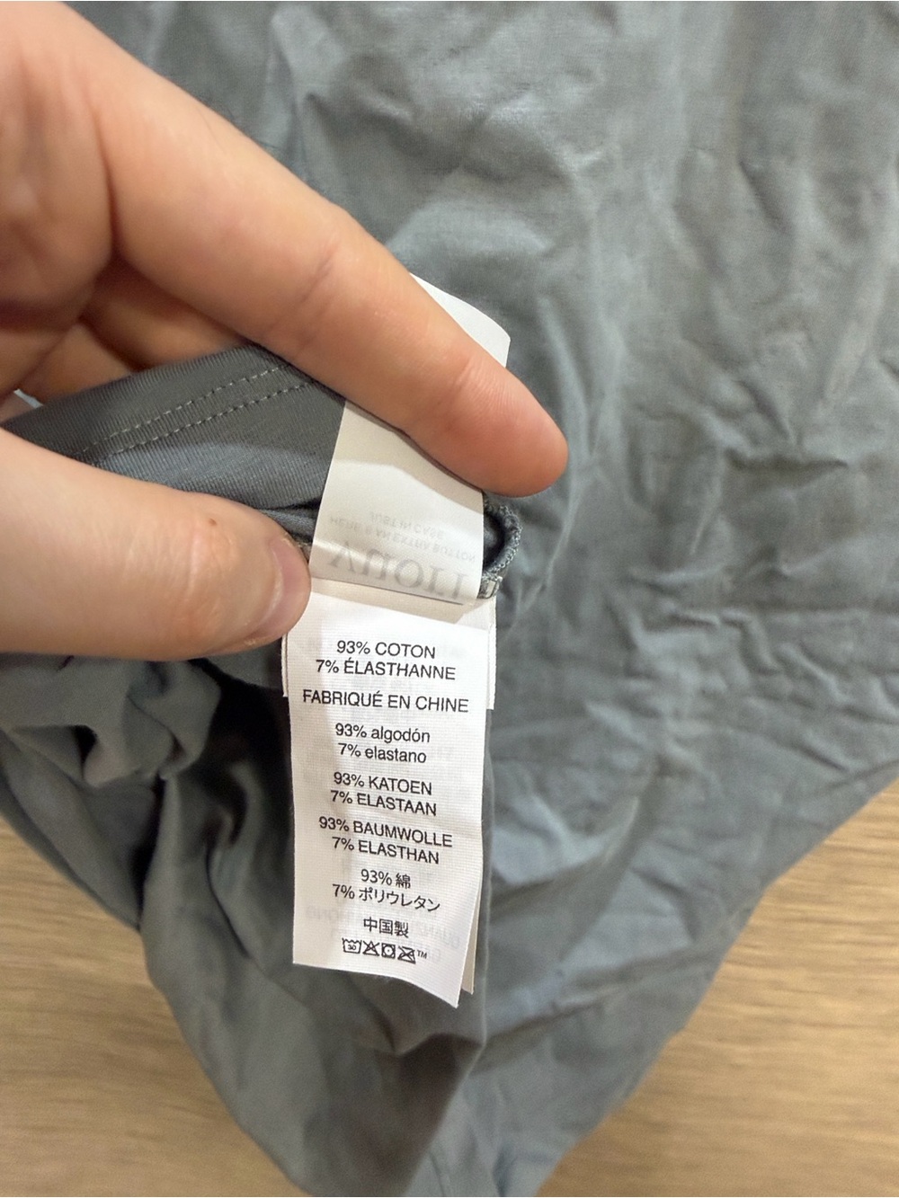 Vuori Short Sleeve Feather Polo Dusty Blue Men’s M - Picture 7 of 7